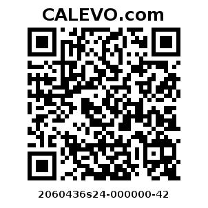 Calevo.com Preisschild 2060436s24-000000-42