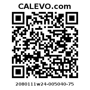 Calevo.com Preisschild 2080111w24-005040-75