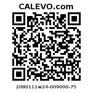 Calevo.com Preisschild 2080111w24-009000-75