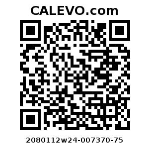 Calevo.com Preisschild 2080112w24-007370-75