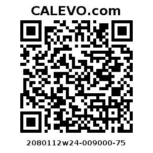 Calevo.com Preisschild 2080112w24-009000-75