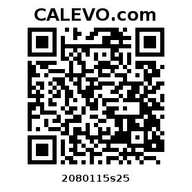 Calevo.com Preisschild 2080115s25