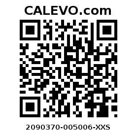 Calevo.com Preisschild 2090370-005006-XXS