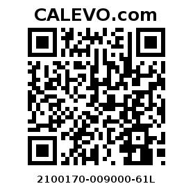 Calevo.com Preisschild 2100170-009000-61L