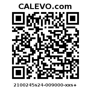 Calevo.com Preisschild 2100245s24-009000-xxs+