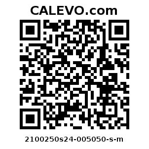 Calevo.com Preisschild 2100250s24-005050-s-m