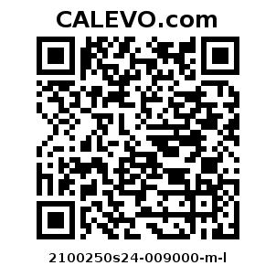 Calevo.com Preisschild 2100250s24-009000-m-l