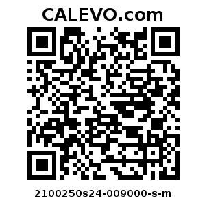 Calevo.com Preisschild 2100250s24-009000-s-m