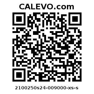 Calevo.com Preisschild 2100250s24-009000-xs-s