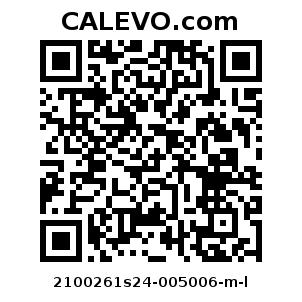 Calevo.com Preisschild 2100261s24-005006-m-l