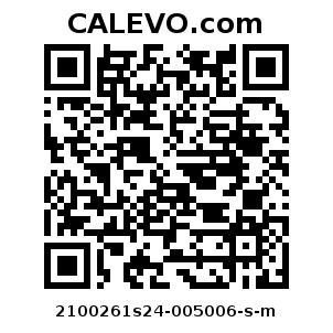 Calevo.com Preisschild 2100261s24-005006-s-m