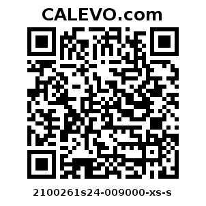 Calevo.com Preisschild 2100261s24-009000-xs-s