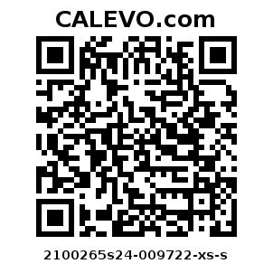 Calevo.com Preisschild 2100265s24-009722-xs-s