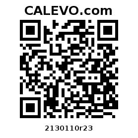 Calevo.com Preisschild 2130110r23