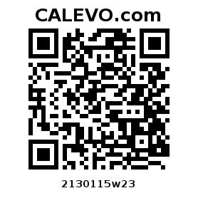 Calevo.com Preisschild 2130115w23