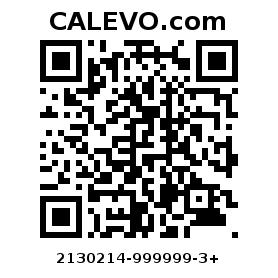 Calevo.com Preisschild 2130214-999999-3+