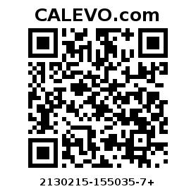 Calevo.com Preisschild 2130215-155035-7+