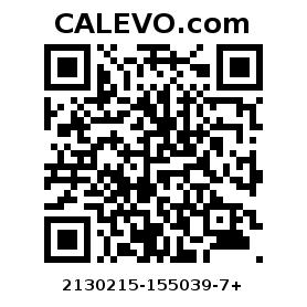 Calevo.com Preisschild 2130215-155039-7+