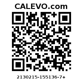 Calevo.com Preisschild 2130215-155136-7+