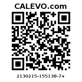 Calevo.com Preisschild 2130215-155138-7+