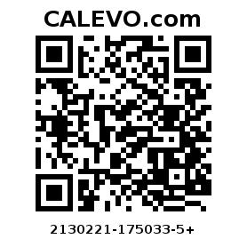 Calevo.com Preisschild 2130221-175033-5+