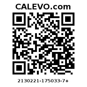 Calevo.com Preisschild 2130221-175033-7+