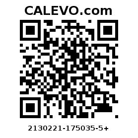 Calevo.com Preisschild 2130221-175035-5+