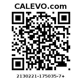 Calevo.com Preisschild 2130221-175035-7+