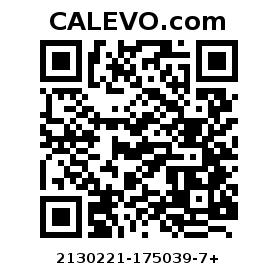 Calevo.com Preisschild 2130221-175039-7+