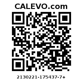 Calevo.com Preisschild 2130221-175437-7+