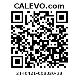 Calevo.com Preisschild 2140421-008320-38