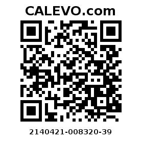 Calevo.com Preisschild 2140421-008320-39