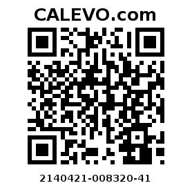 Calevo.com Preisschild 2140421-008320-41