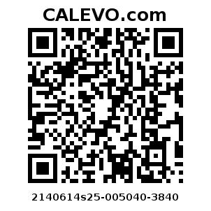 Calevo.com Preisschild 2140614s25-005040-3840