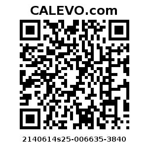 Calevo.com Preisschild 2140614s25-006635-3840