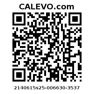 Calevo.com Preisschild 2140615s25-006630-3537