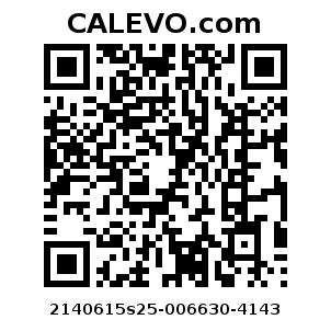 Calevo.com Preisschild 2140615s25-006630-4143