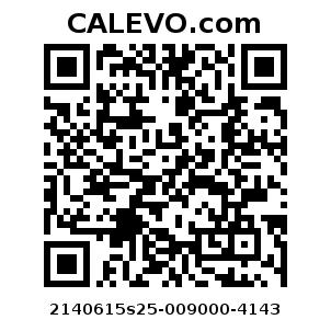 Calevo.com Preisschild 2140615s25-009000-4143