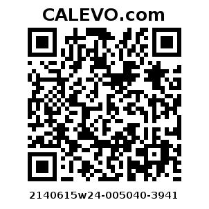 Calevo.com Preisschild 2140615w24-005040-3941