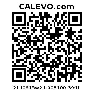 Calevo.com Preisschild 2140615w24-008100-3941