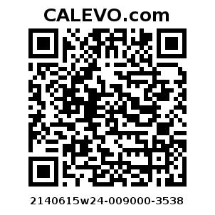 Calevo.com Preisschild 2140615w24-009000-3538