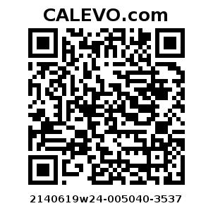 Calevo.com Preisschild 2140619w24-005040-3537