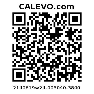 Calevo.com Preisschild 2140619w24-005040-3840