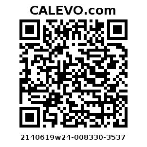 Calevo.com Preisschild 2140619w24-008330-3537