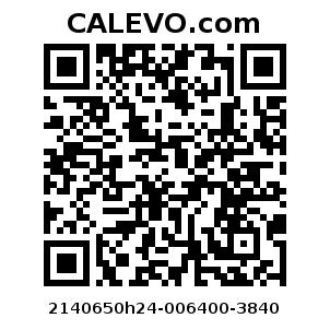 Calevo.com Preisschild 2140650h24-006400-3840