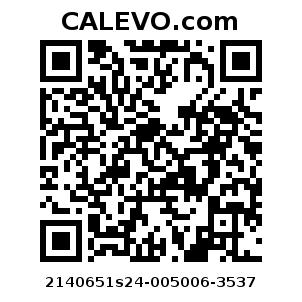 Calevo.com Preisschild 2140651s24-005006-3537