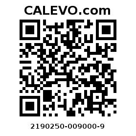 Calevo.com Preisschild 2190250-009000-9