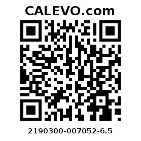 Calevo.com Preisschild 2190300-007052-6.5