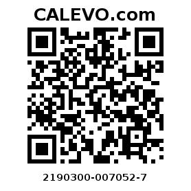 Calevo.com Preisschild 2190300-007052-7