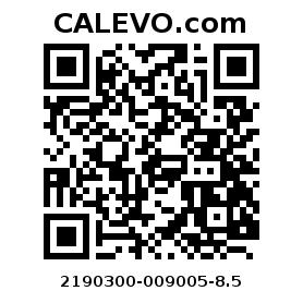 Calevo.com Preisschild 2190300-009005-8.5